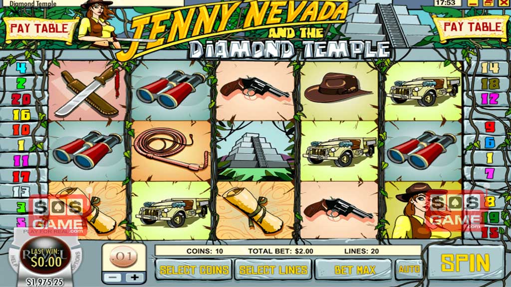 Jenny Nevada and the Diamond Temple