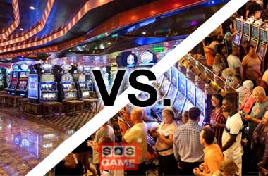 empty vs. crowded casinos