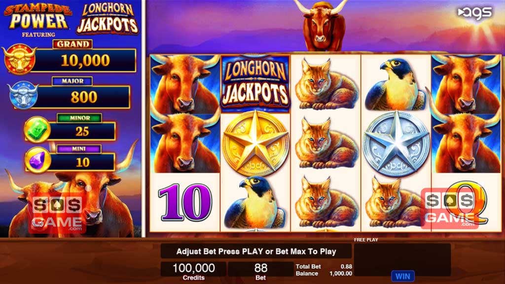 Longhorn Jackpots