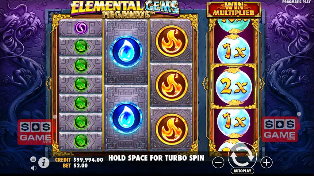 Elemental Gems Megaways