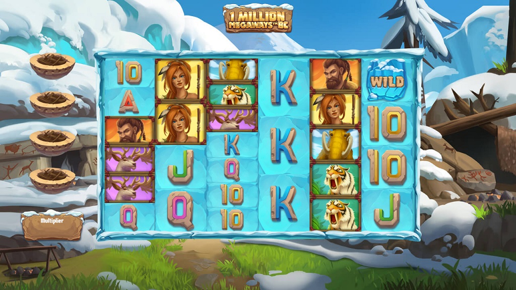 Screenshot of 1 Million Fortunes Megaways BC slot from IronDog