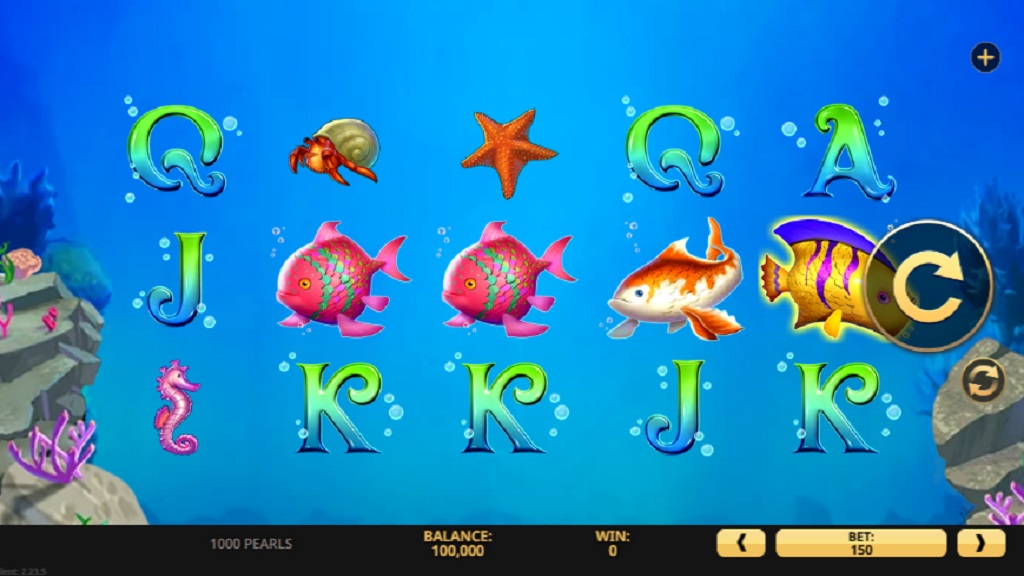 Screenshot of 1000 Pearls slot from High 5