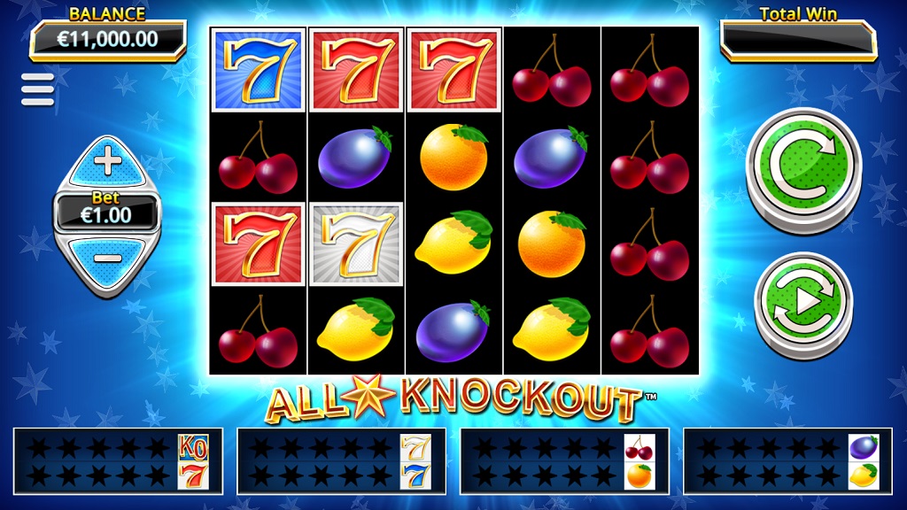 Screenshot of All Star Knockout slot from Yggdrasil Gaming