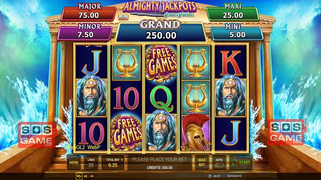 Almighty Jackpots: Realm of Poseidon