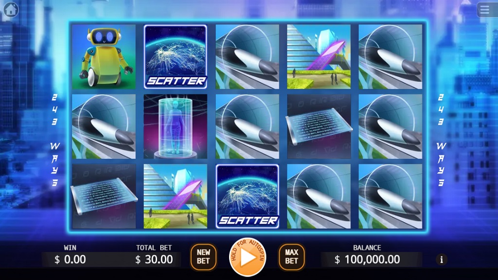 Screenshot of Artificial Intelligence slot from Ka Gaming