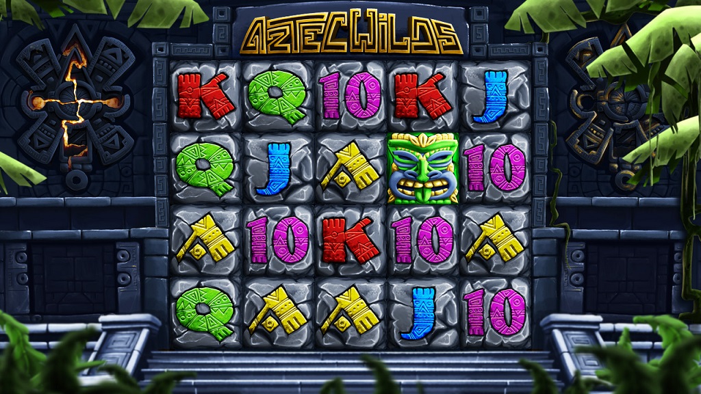 Screenshot of Aztec Wilds slot from IronDog