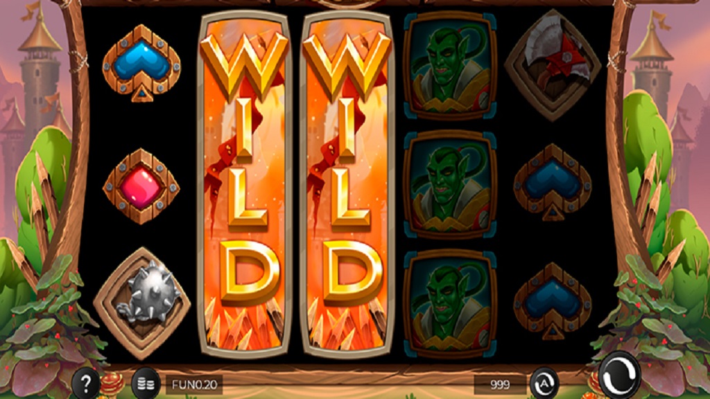 Screenshot of Barbarian Gold slot from IronDog