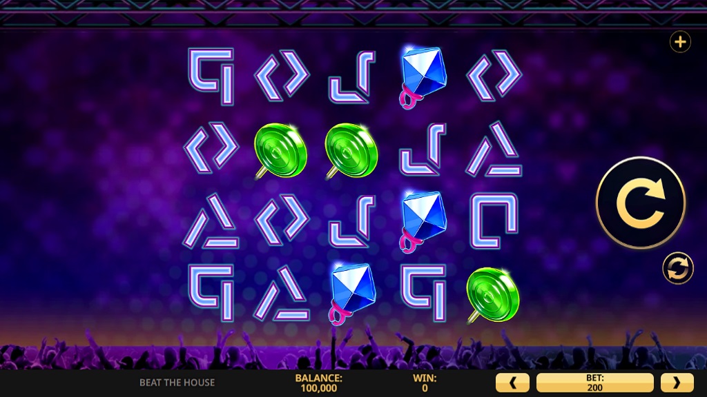 Screenshot of Beat the House slot from High 5