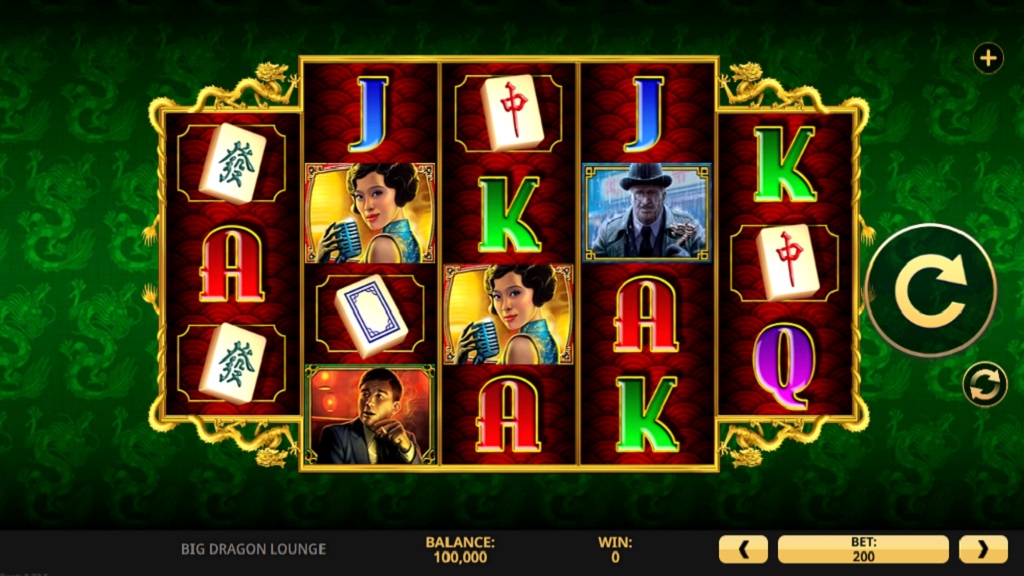 Screenshot of Big Dragon Lounge slot from High 5