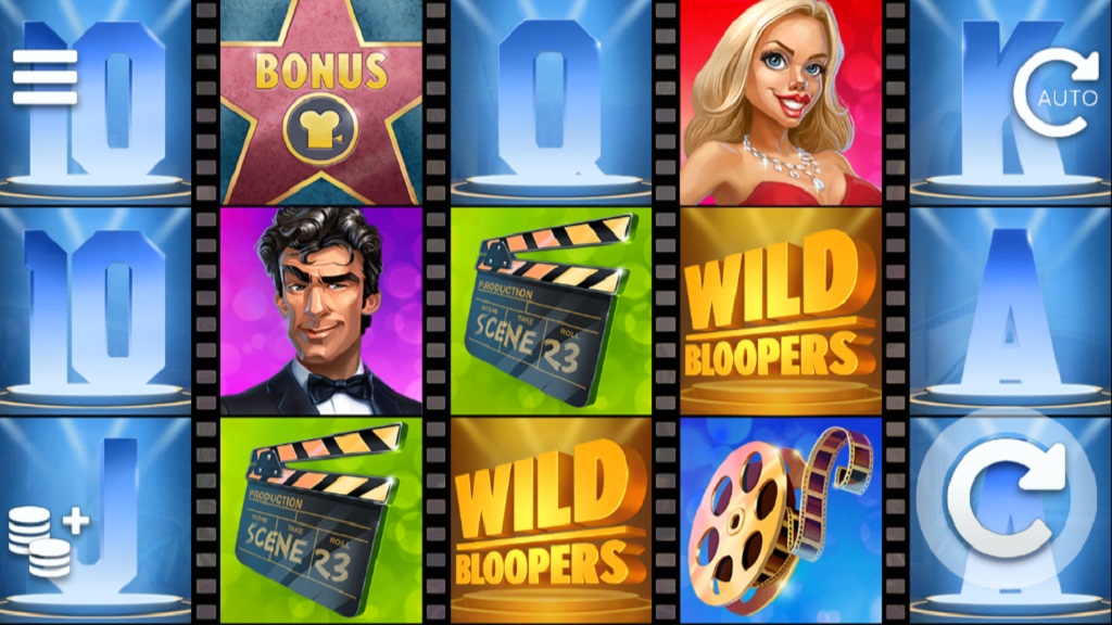 Screenshot of Bloopers slot from Elk Studios