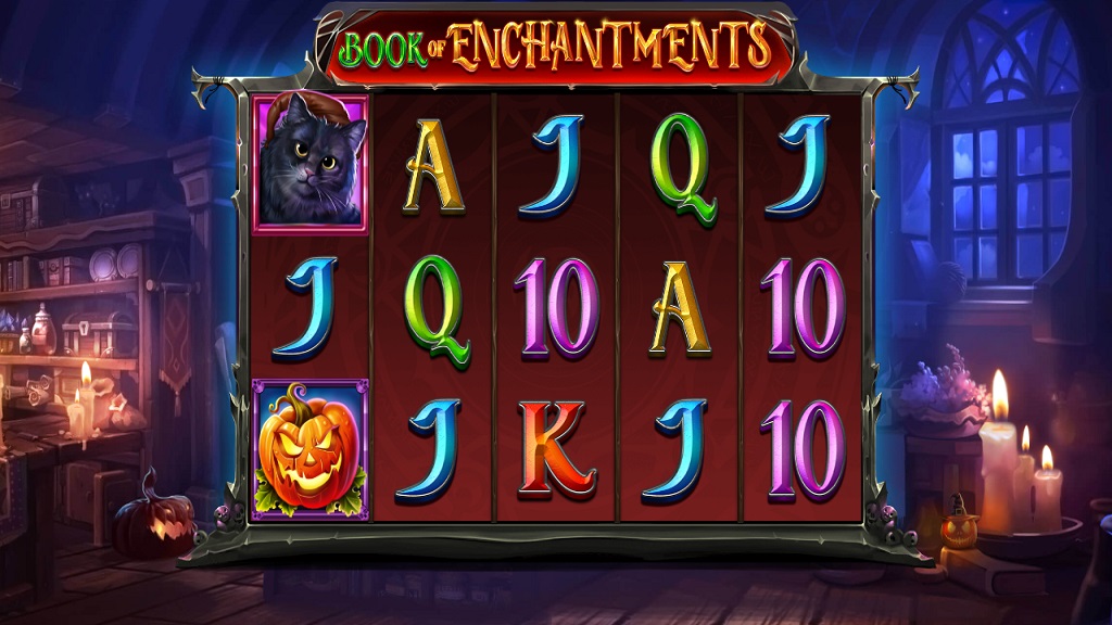 Screenshot of Book of Enchantments slot from Pariplay