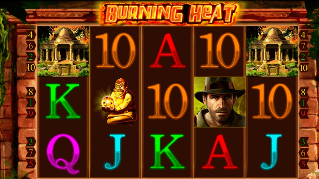 Screenshot of Burning Heat slot from Merkur Gaming