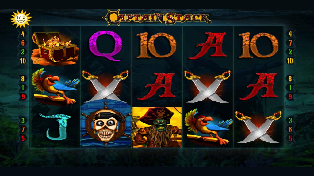 Screenshot of Captain Stack slot from Merkur Gaming