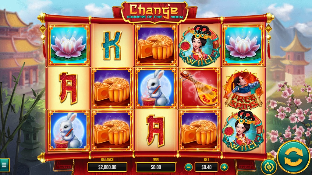 Screenshot of Change - Goddess Of The Moon slot from Pariplay