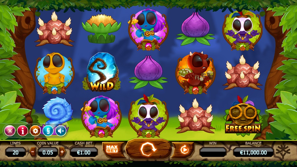 Screenshot of Chibeasties slot from Yggdrasil Gaming