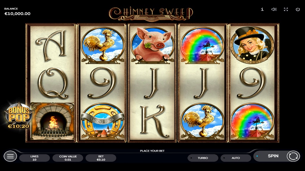 Screenshot of Chimney Sweep slot from Endorphina