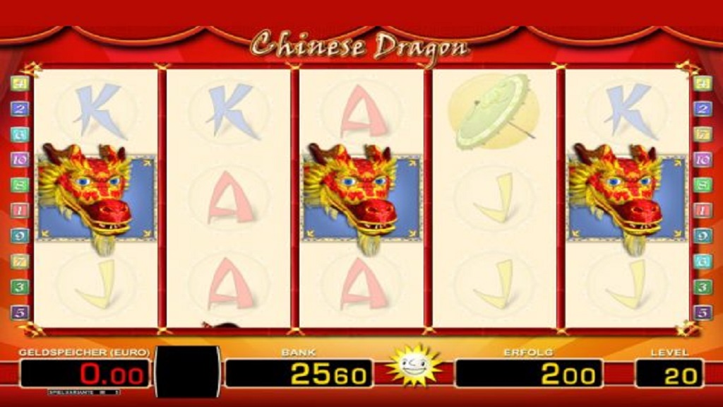 Screenshot of Chinese Dragon slot from Merkur Gaming