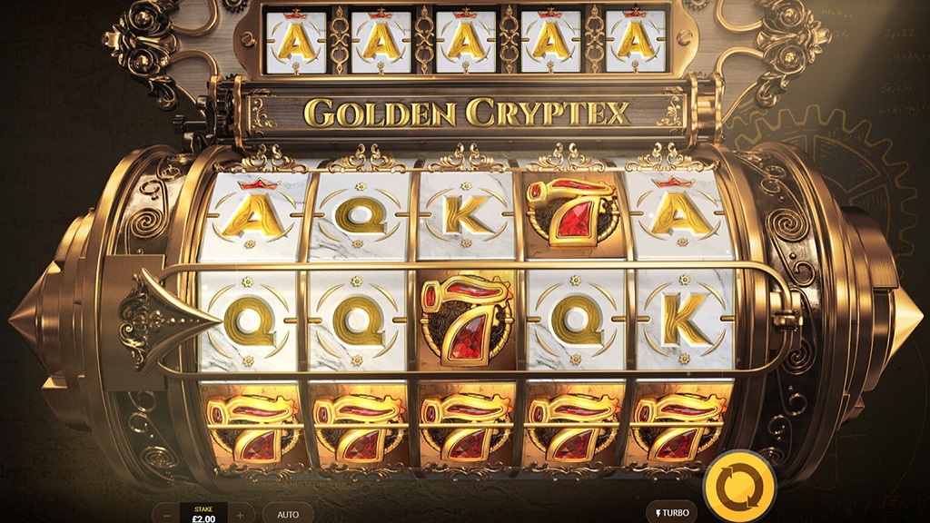 Screenshot of Cryptex 7 slot from Core Gaming