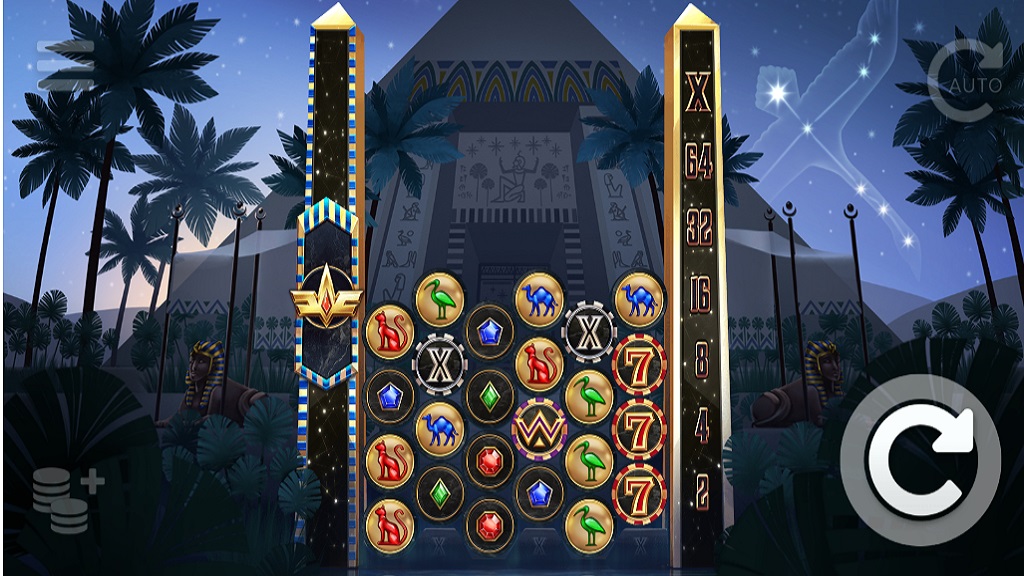 Screenshot of Cygnus slot from Elk Studios