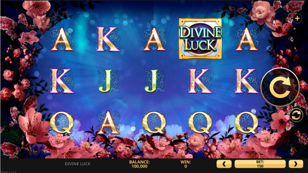 Screenshot of Divine Luck slot from High 5