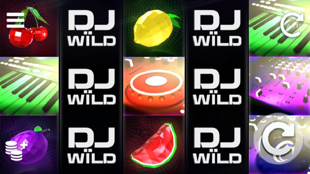 Screenshot of DJ Wild slot from Elk Studios