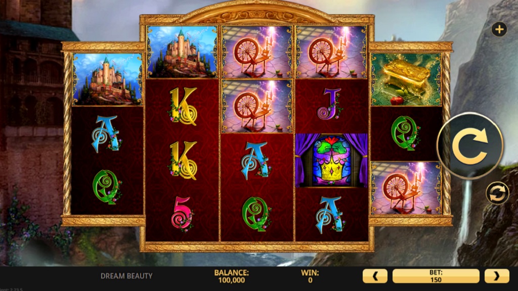 Screenshot of Dream Beauty slot from High 5