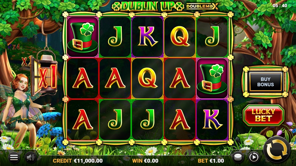 Screenshot of Dublin Up slot from Yggdrasil Gaming