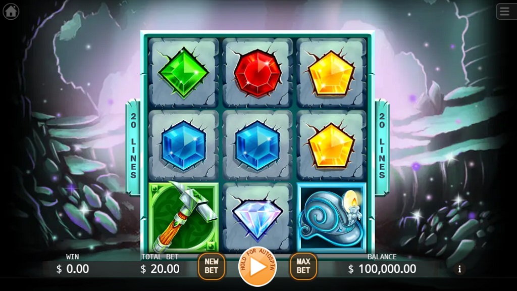 Screenshot of Dwarf Miner slot from Ka Gaming