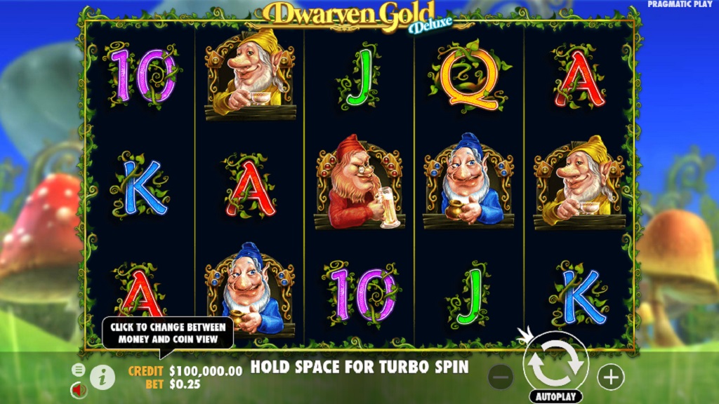 Screenshot of Dwarven Gold slot from Pragmatic Play
