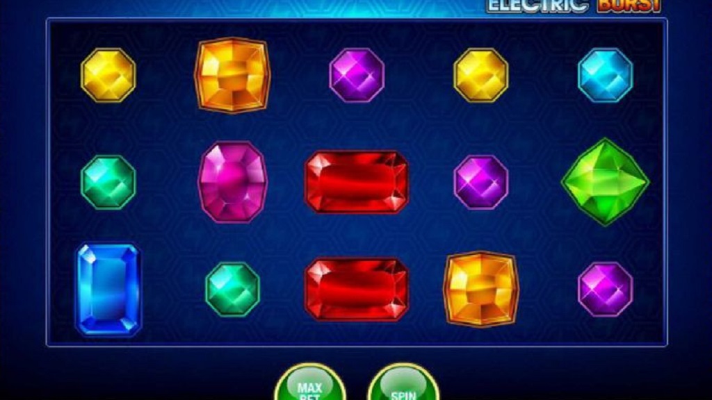 Screenshot of Electric Burst slot from Merkur Gaming