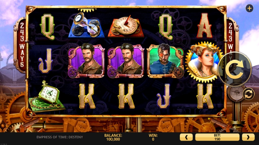 Screenshot of Empress of Time Destiny slot from High 5
