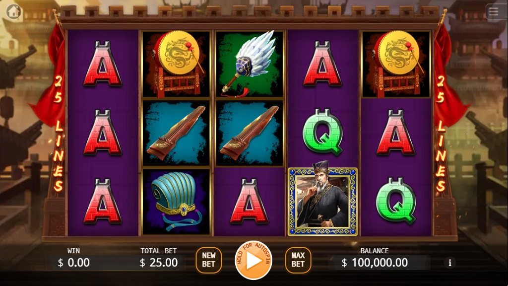 Screenshot of Empty City slot from Ka Gaming