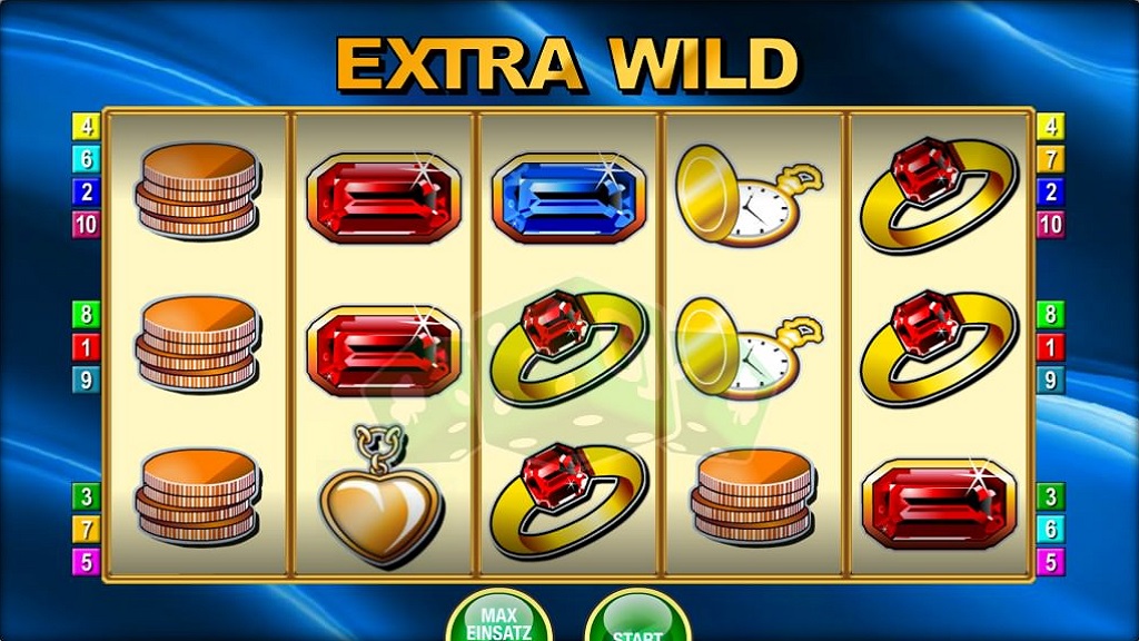 Screenshot of Extra Wild slot from Merkur Gaming