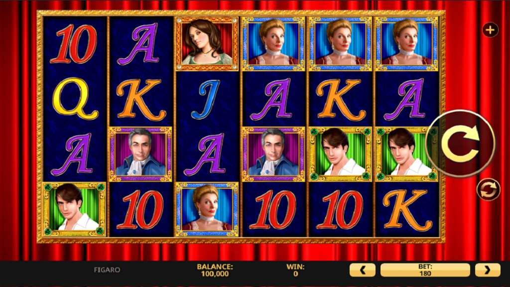 Screenshot of Figaro slot from High 5