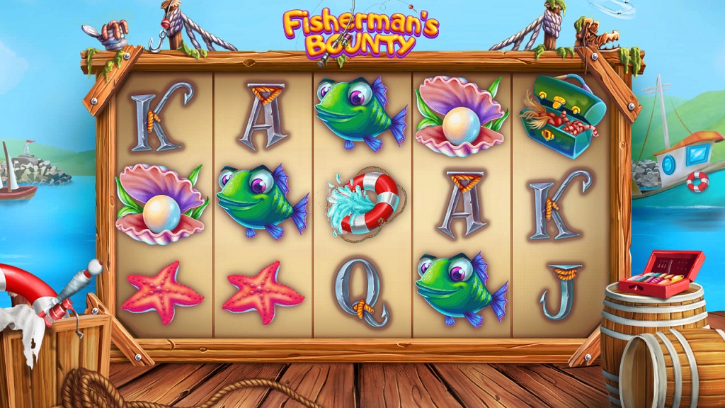 Screenshot of Fisherman’s Bounty slot from Pariplay