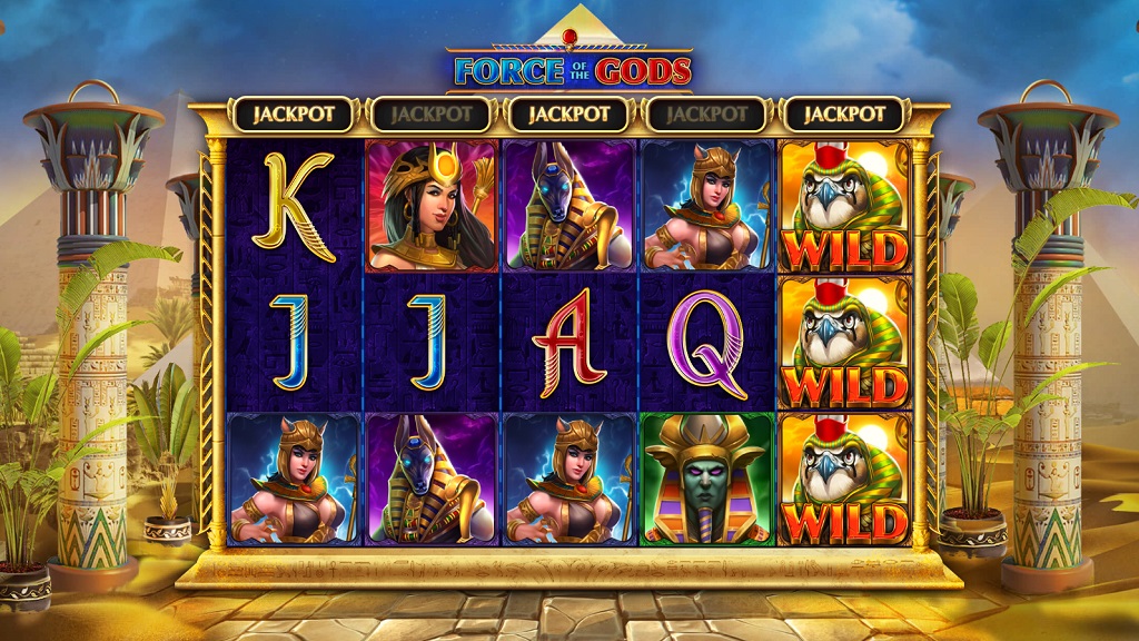 Screenshot of Force of the Gods slot from Pariplay