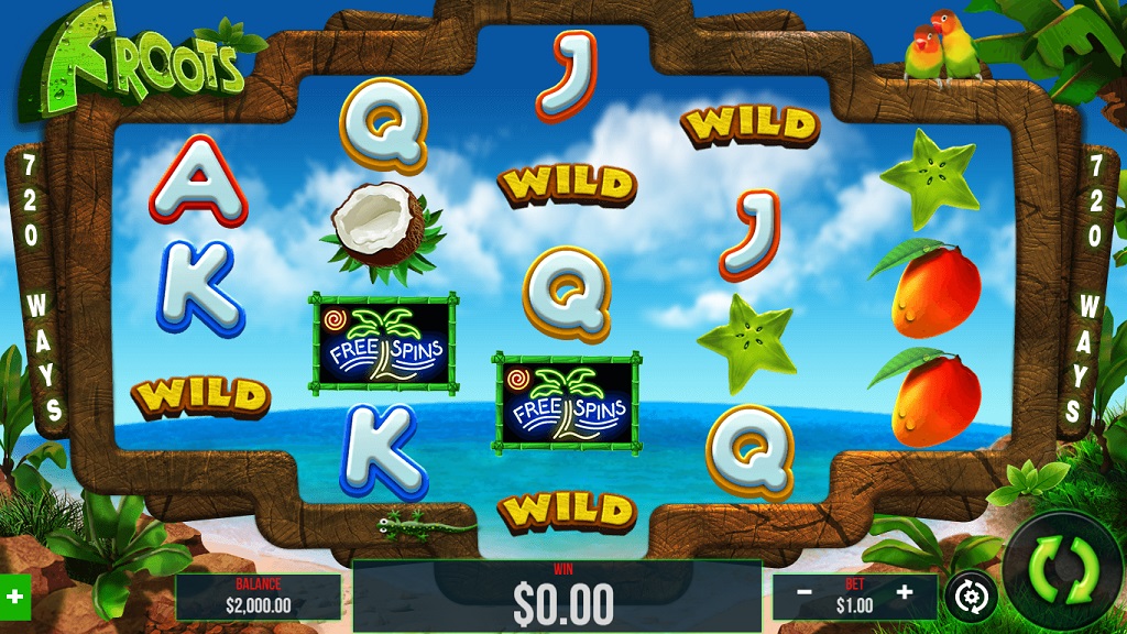 Screenshot of Froots slot from Pariplay