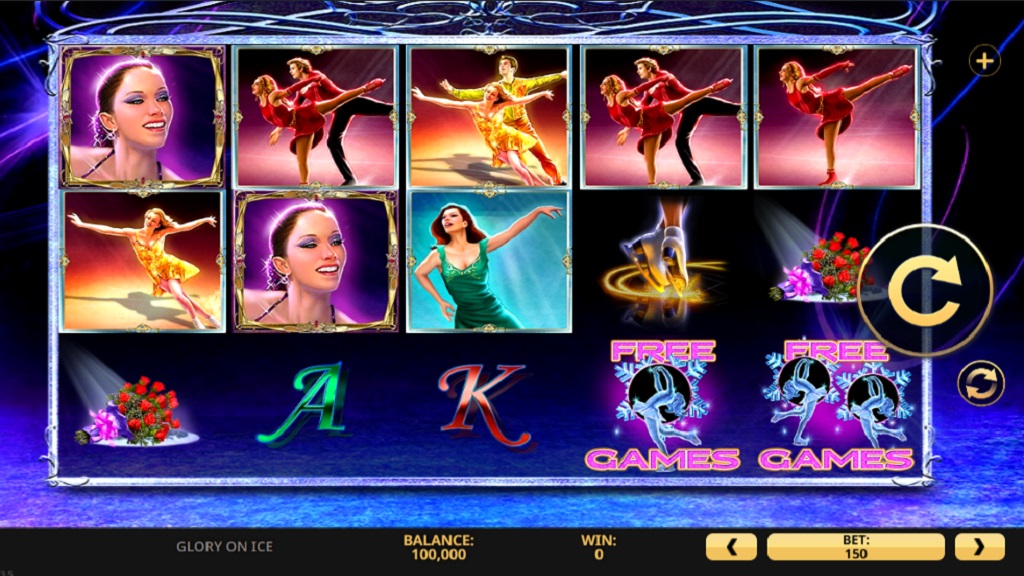 Screenshot of Glory of Ice slot from High 5