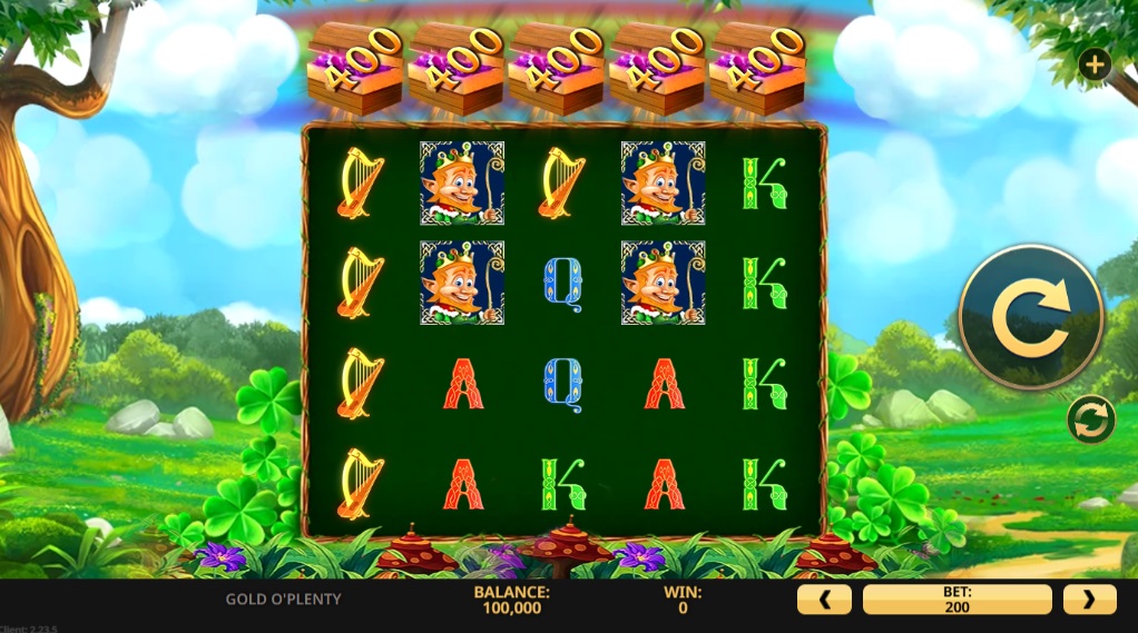 Screenshot of Gold o Plenty slot from High 5