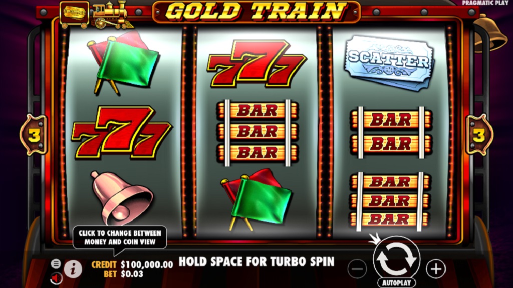 Screenshot of Gold Train slot from Pragmatic Play