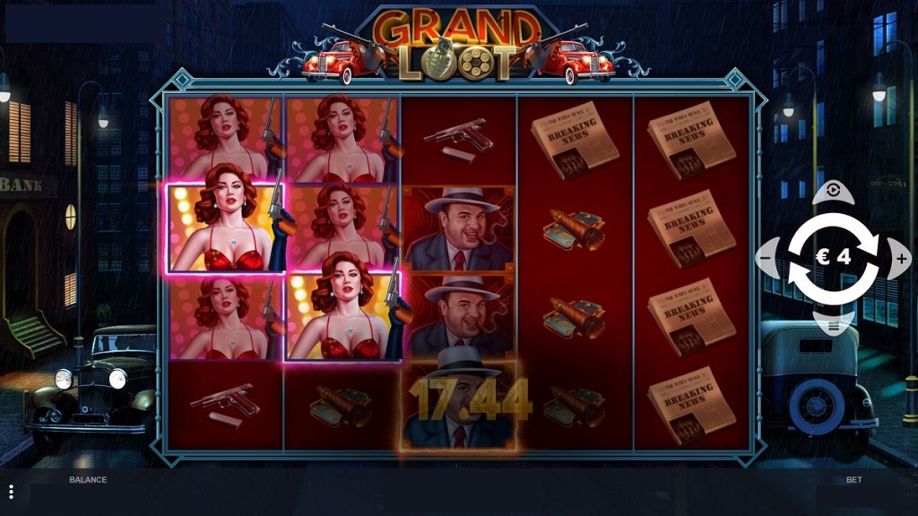 Screenshot of Grand Loot slot from Pariplay