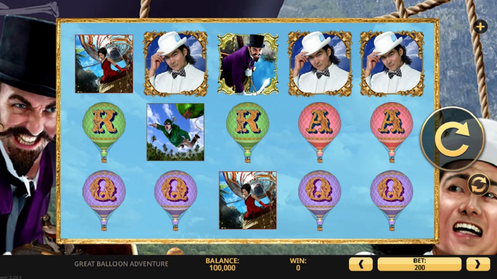 Screenshot of Great Balloon Adventure slot from High 5