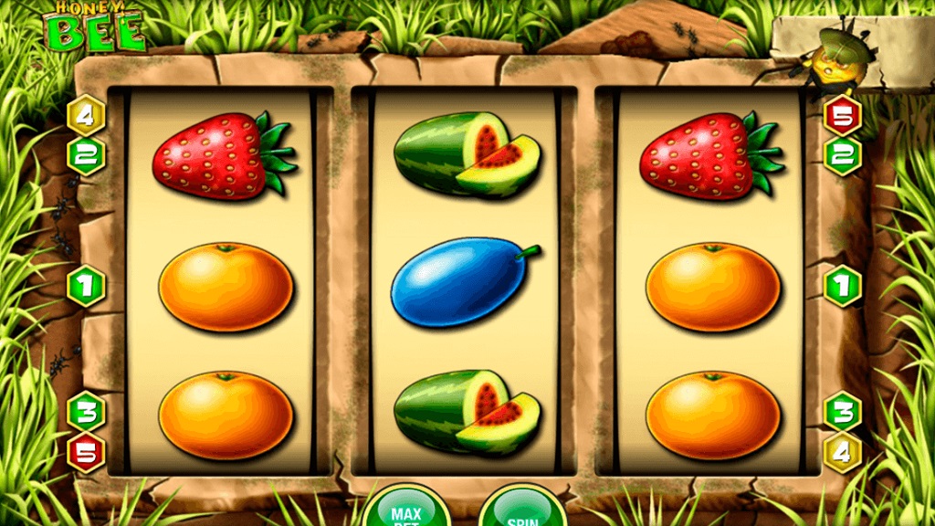 Screenshot of Honey Bee slot from Merkur Gaming