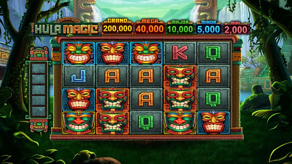 Screenshot of Hula Magic slot from Pariplay