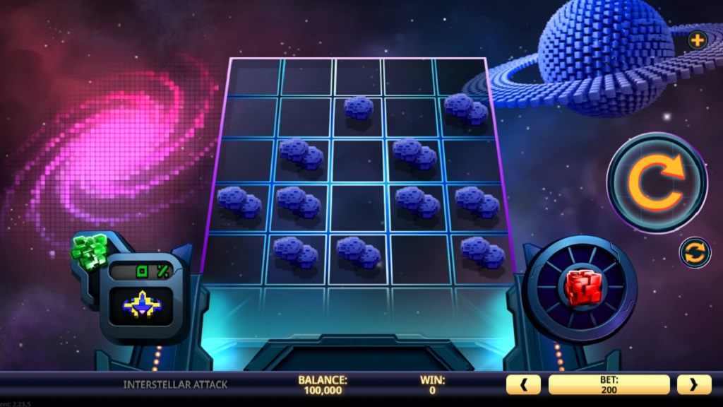 Screenshot of Interstellar Attack slot from High 5