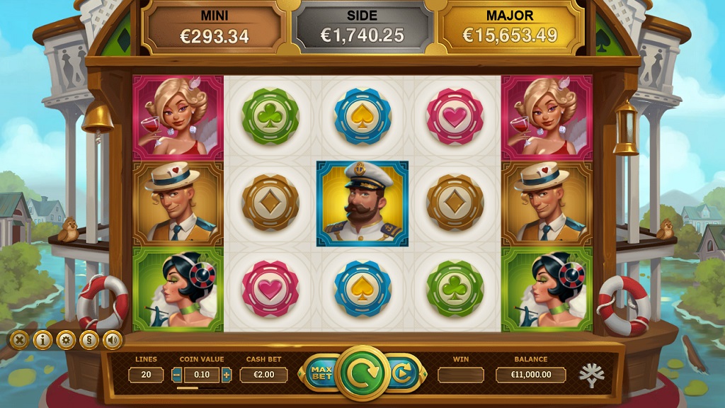 Screenshot of Jackpot Express slot from Yggdrasil Gaming