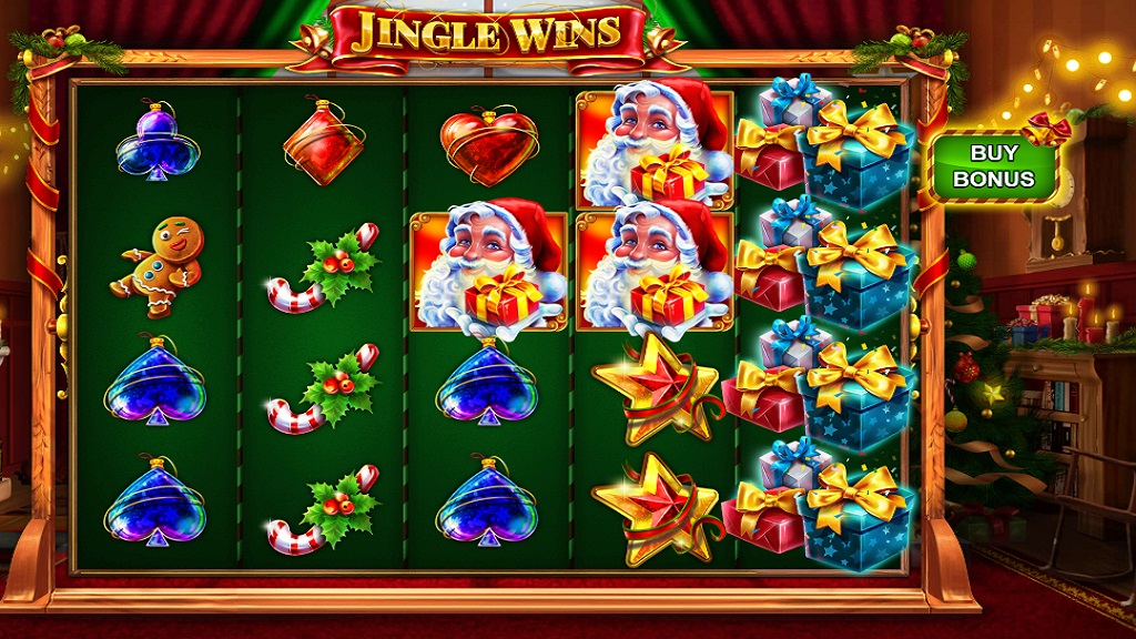 Screenshot of Jingle Wins slot from Pariplay