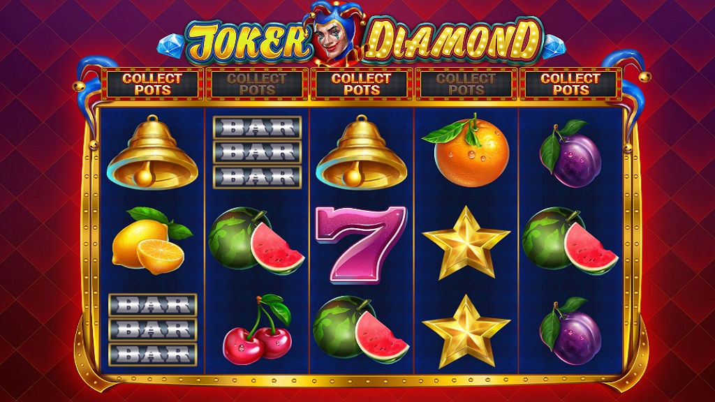 Screenshot of Joker Diamond slot from Pariplay
