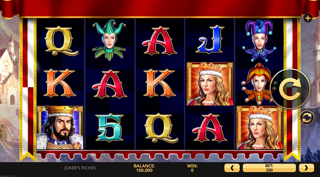 Screenshot of Jokers Riches slot from High 5