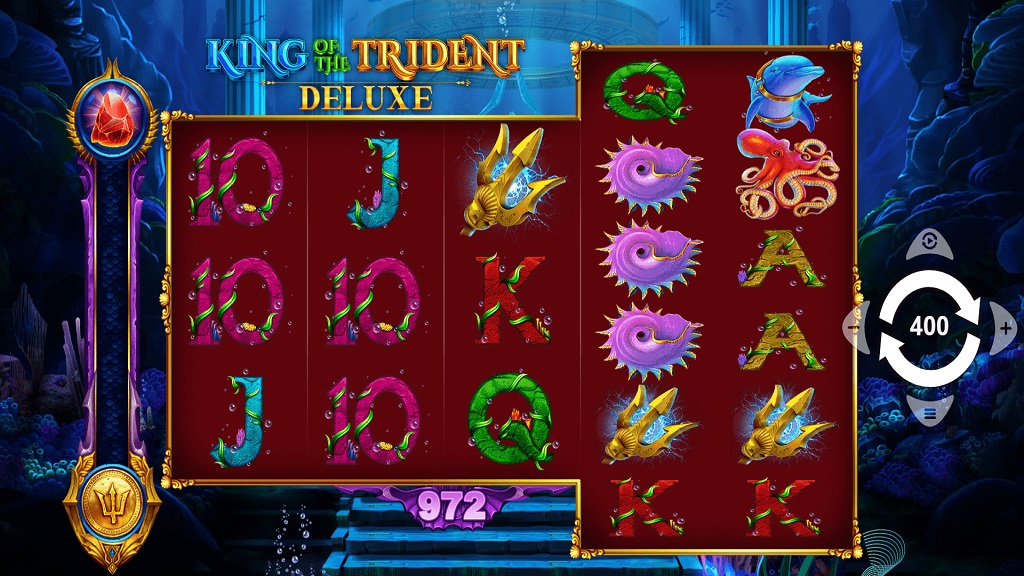 Screenshot of King of the Trident Deluxe slot from Pariplay